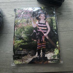 ***BUNDLE SALE*** NIP Super Cute Striped Witch Girl's Costume S 4/6